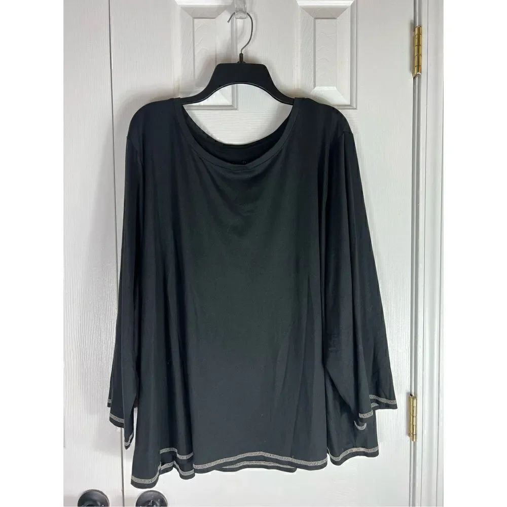 Anybody Womens Black Blouse Size 4x